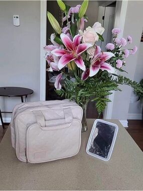 TWO Cosmetic Bags/Travel Organizer Bags